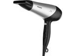 Haartrockner GRUNDIG "HD 6080 B", schwarz (silber, schwarz), HaartrocknerB:28,9cm H:28,7cm T:9,2cm, Kunststoff, Metall, Haartrockner, B:28,9cm H:28,7cm T:9,2cm