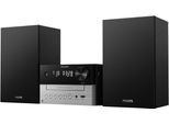 PHILIPS Stereoanlage "TAM3205M2/12", silber (schwarz, silber), B:58cm H:31cm T:17,5cm, Radios, Stereoanlage
