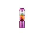 NUTRIBULLET Smoothie-Maker "Flex NBP013VT - zerkleinert Eis & gefrorene Früchte, Violett", violett, B:8,2cm H:39cm T:8,2cm, Zerkleinerer, 590ml, BPA-frei mit Trinkdeckel, USB-C & Trageschlaufe, 15+ Mixzyklen, Smoothie-Maker