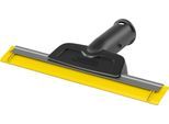 Fensterreiniger KÄRCHER "Fensterdüse Comfort", schwarz, B:22,5cm H:4,3cm T:14cm, Fensterreiniger, Fensterreiniger, 22,5 cm lange, flexible Abziehlippe, kompatibel mit Dampfreiniger