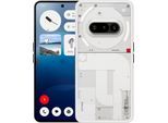 NOTHING Smartphone "PHONE (3a)", Energieeffizienz: C, weiß, 128 GB, Mobiltelefone, Smartphone