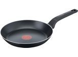 Bratpfanne TEFAL "Easy Cook & Clean mit Antihaftbeschichtung, nicht induktionsgeeignet", schwarz, H:4cm Ø:24cm, Pfannen, Bratpfanne, Thermo-Signal bei idealer Brattemperatur, Made in France