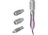 Volumen- und Lockenstyler GRUNDIG "HS 6220", rosa (rosé, silber), LockenstäbeB:5cm H:32cm T:5cm, Kunststoff, Metall, Volumen- und Lockenstyler, B:5cm H:32cm T:5cm