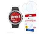 DISPLEX Displayschutzglas "Smartwatch Glass Unbreakable Protector", transparent, B:9cm H:0,2cm T:13,5mm, Displayfolien, Displayschutzfolie, Schutzfolie, Bildschirmschutz, kratz- & stoßfest, Displayschutzglas