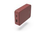 HAMA Powerbank "Powerbank 10000mAh, 2 Ausgänge: USB-C, USB-A", rot, 10.000mAh, Akkumulatoren, Powerbank
