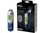 Fieberthermometer BRAUN "ThermoScan 7+ connect Ohrthermometer IRT6575NWE", blau, TemperaturmessgeräteB:6cm H:15cm T:4cm, Kunststoff, Fieberthermometer, Für alle Altersgruppen geeignet, einschließlich Neugeborene, Bluetooth, B:6cm H:15cm T:4cm