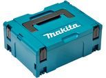 Werkzeugkoffer MAKITA "MAKPAC Gr. 2", blau (türkis), B:29,5cm H:16,3cm T:39,5cm, Kunststoff, Aufbewahrungsboxen, Werkzeugkoffer, unbefüllt, BxHxT: 29,5x16,3x39,5 cm