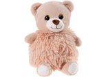 Kuscheltier HEUNEC "Fluffball, Bär, 24 cm", beige, Plüschfiguren, KinderH:24cm, Kuscheltier, enthält recyceltes Material, H:24cm