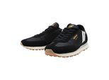 Patrick Heren Monza Suède Sneakers (Zwart/Wit)