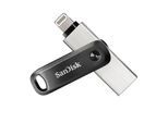 SanDisk IXpand Flash Drive Go 64GB USB-Stick schwarz/silber