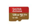 SanDisk microSDXC Extreme 128GB (R170MB/s) Cams&Drones + Adapter