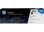 HP Original 304A Toner Doppelpack schwarz 2 x 3.500 Seiten (CC530AD)
