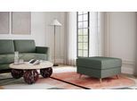 BRUNO Hocker 70x70 in Forest Green Grün | Gemütliche Ablage und praktische Aufbewahrung