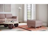 BRUNO Hocker 70x70 in Blush Rosa | Gemütliche Ablage und praktische Aufbewahrung
