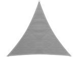 Sonnensegel WINDHAGER "Capri, Dreiecksegel zur Beschattung von Garten, Terrasse, Balkon", beige (champagner), B:400cm T:400cm, Polyethylen, Sonnensegel, Sonnenschutz 4 x 4 x 4 m, erhältlich in champagner oder grau