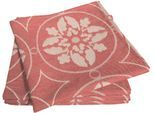 Stoffserviette ADAM "Romantic Puligny Light" Gr. 1, rot, B:30cm L:30cm, Obermaterial: 100% Baumwolle, Servietten