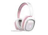 SADES Gaming-Headset "Carrier SA-203", pink (weiß, pink), Kopfhörer, kabellos, Stereo, Over Ear, Bluetooth 5.0, 2,4G, 3,5 mm