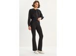 Hoge Taille Flair Broek en Bomberjack Twee-Stuks Coördinatie Set