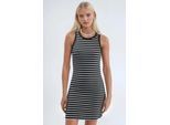 Bodycon Mini Jurk met Ronde Hals