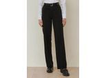 Gerade geschnittene Hose mit Stichdetails