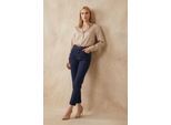 High Waist Skinny Leg Denim Broek