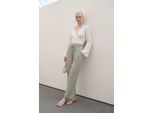 Elastische Taille Rechte Broek