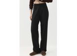 Rechtingspijpen Broek met Normale Taille en Knopsluiting