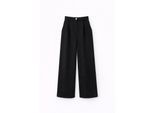 Hoge Taille Fluwelen Rechte Pantalon