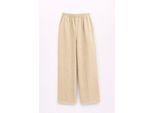 Elastische Taille Palazzo Broek