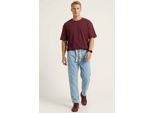 Elastische Taille Denim Broek