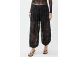 Ontspannen Pas Flockprint Tull Broek