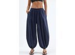 Elastische Taillenballonhose
