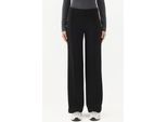 Modal Touch Rippendetail Weite Hosen
