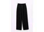 Elastische Palazzo-Hose mit Gummibund