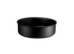 Schmorpfanne TEFAL "Ingenio Excellence Fusion", schwarz, B:25,5cm H:7,94cm L:25,5cm Ø:24cm, Pfannen, Schmorpfanne, abnehmbarer Ingenio-Griff, Thermo-Signal, stapelbar, Induktion