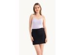 Hoge Taille Minirok met Een Ceintuur Detail