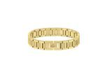 Freundschaftsarmband LACOSTE "Schmuck Partnerarmband METROPOLE", gold (gelbgoldfarben), Armbänder, Damen, 20cm, Edelstahl