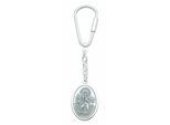 Kettenanhänger ADELIA´S "Anhänger Christophorus 925 Silber – Silberanhänger Christophorus", silber, Schmuckanhänger, Damen, Silber 925 (Sterlingsilber), Kettenanhänger, Silberanhänger Christophorus