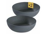 PIUPET Hundenapf-Set 1L grau