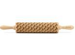 Teigroller FOLKROLL "3D-Motiv-Teigrolle", braun, L:43cm, Massivholz, Teigroller, Pferde