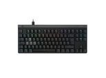 Logitech G515 RAPID TKL, Black Gaming-Tastatur (Magnetische Analogschalter, RGB, Kabel)