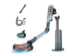 Shark IA3244EUT Akku Staubsauger (kabellos, beutellos, 350 Watt, 0,5 l Fassungsvermögen, automatisch entleerende Ladestation, 20 cm Staubbürste Fugendüse, Anti-Geruchs-Kartusche, Eisblau)