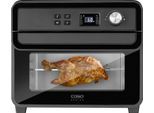 CASO Minibackofen "AirFry Chef 1700", schwarz, B:40,5cm H:35cm T:39cm, Minibacköfen, Minibackofen