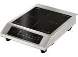 CASO Einzel-Induktionskochplatte "2364 Pro Chef 3500", schwarz (silberfarben), B:32cm H:9cm T:42cm, Kochplatten, Einzel-Induktionskochplatte