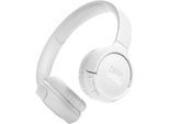 JBL On-Ear-Kopfhörer "TUNE 525BT Wireless On-Ear Headphones", weiß, B:20,7cm H:5cm T:22,5cm, Kopfhörer, JBL Pure Bass Sound, Bluetooth 5.3, Siri & Hey Google Unterstützung, On-Ear-Kopfhörer