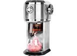 GASTROBACK Eismaschine "42905, Design Ice Shaver Slushy & Ice Cream", silber (silberfarben), B:19cm H:36cm T:19cm, Eismaschinen, Eismaschine