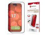 DISPLEX Displayschutzglas "Premium Glass Screen Protector mit EASY-ON MountMaster", schwarz, transparent, B:9,3cm H:1,3cm T:20,5mm, Displayfolien, Displayschutzfolie, Schutzfolie, Bildschirmschutz, kratz- & stoßfest, Displayschutzglas