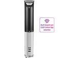 CASO Sous-Vide Garer "1328 SV 1200 Smart", grau (schwarz, edelstahlfarben), B:8,5cm H:33cm T:6cm, Sous-Vide-Garer, Sous-Vide Garer