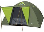 Kuppelzelt EXPLORER "Iglu Zelt 3 Personen Campingzelt wasserdicht winddicht Ventilation", grün, Zelte, B/H/L: 210cm x 130cm x 205cm, Kuppelzelt, B:210cm H:130cm L:205cm