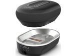CASO Schnelllade-Gerät "Click & Charge/ 3623", schwarz, B:10cm H:7cm T:5,2cm, Ladegeräte, inkl. Akku, Schnelllade-Gerät